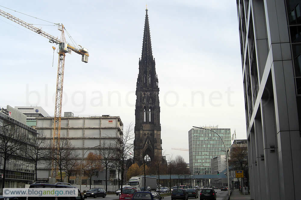 Hamburg - St Nikolai spire